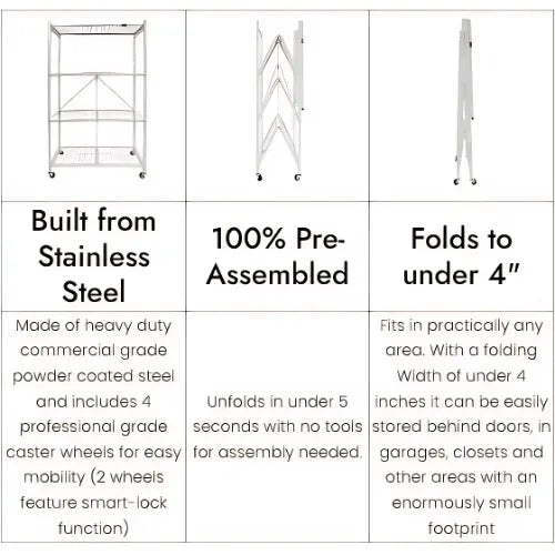 🏷️BUY 2, GET 2 FREE! Sturdy 4-Tier Rack + Bonus Storage Boxes – Don’t Miss This Deal!