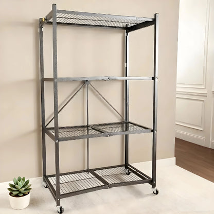 🏷️BUY 2, GET 2 FREE! Sturdy 4-Tier Rack + Bonus Storage Boxes – Don’t Miss This Deal!