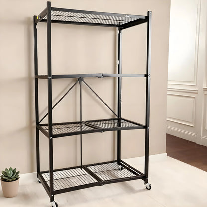 🏷️BUY 2, GET 2 FREE! Sturdy 4-Tier Rack + Bonus Storage Boxes – Don’t Miss This Deal!